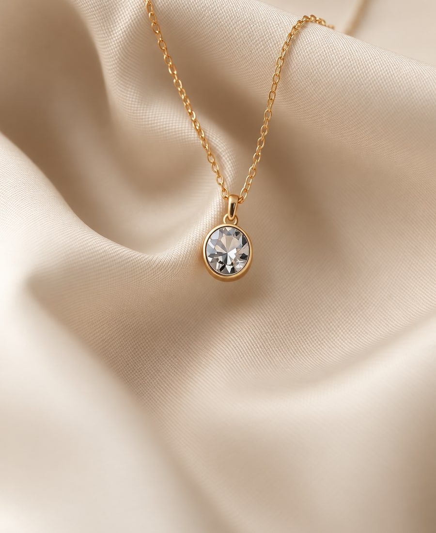 Necklaces — Bezel Pendant