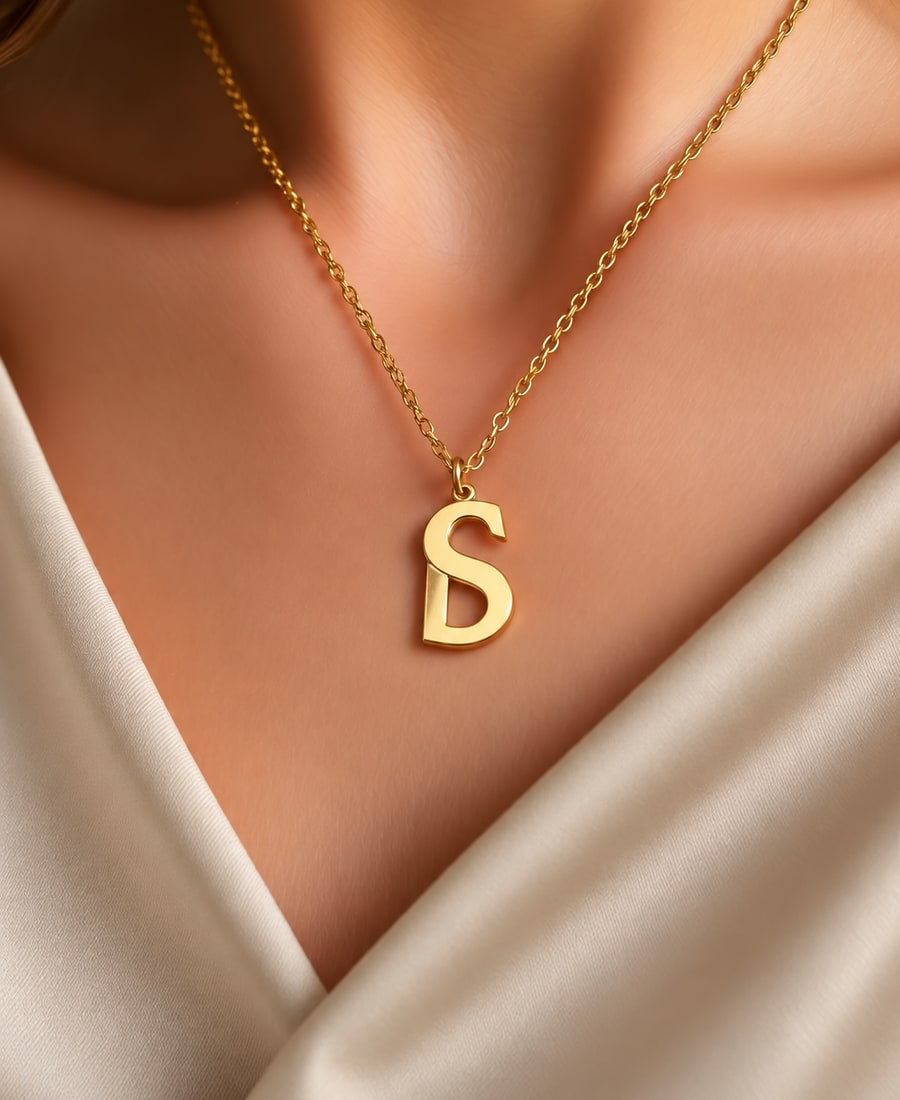 Necklaces — Initial Pendant